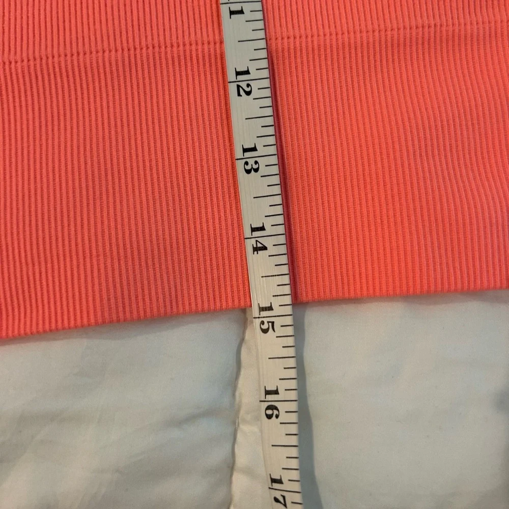Athleta Aurora Seemless Coral Ribbed Tank - Picture 7 of 7